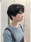 暗めカラー/ショート/前髪/レイヤー/髪質改善/縮毛矯正/渋谷
