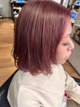 ビスイル 秋葉原店(Vis ill) ピンク/ボブ/大人可愛い/ガーリー/ブリーチ