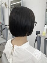 アルテペロ(arte pelo) 黒髪切りっぱなしボブ/すとんボブ