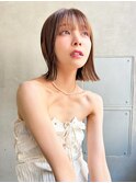 Aimee 町田　外ハネボブ×ショコラブラウン