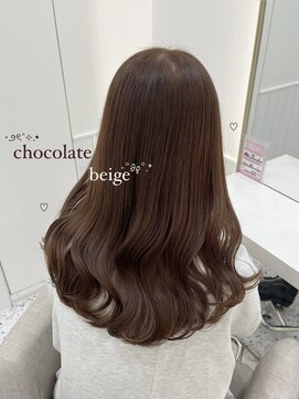 リルミー(Lilme) ブリーチなしダブルカラーで明るく♪チョコレートベージュ＊新井