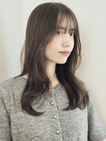 ローネス ギンザ(LONESS ginza)&nbsp;レイヤーカット/小顔カット/くすみベージュ/マロンベージュ