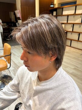 クラップス 横須賀中央店(CLAPS) センターパートツイストスパイラルパーマ刈り上げメンズパーマ