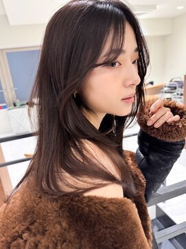 アミリー ひたち野うしく店(Amily) ハイライトバレイヤージュダブルカラーケアブリーチ30代40代