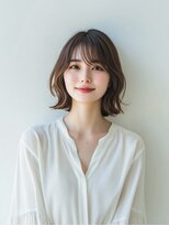 e.m.a プレミアムビューティーサロン 栄駅店(e.m.a PREMIUM BEAUTY SALON)&nbsp;くびれボブ