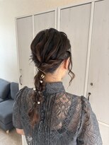ジェリカヘアー サンフラワー通り(Jlica hair)&nbsp;編みおろしヘア