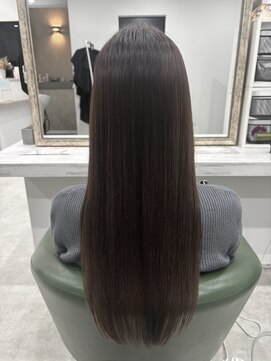 クオン(Kuon) 圧倒的柔らかさ!髪質改善ストレート×髪質改善カラー