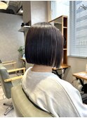 切りっぱなしボブ