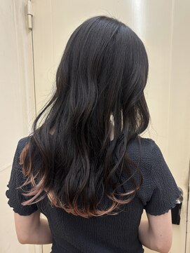 ネアー 新潟(NEER) アプリコットオレンジ/くびれヘア/ウェーブショート［新潟］