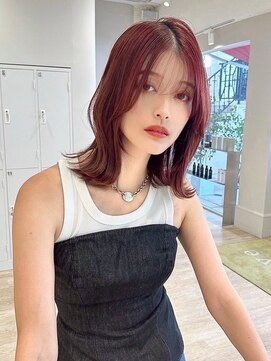 ヘアアンドスパ モーブ 世田谷(hair&SPA Mauve) 大人ガーリー/ダークアッシュ/似合わせカット［世田谷］