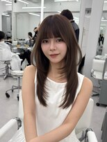 アマトウキョウスマートサロン(AMA TOKYO×Smart Salon) くびれレイヤー/顔まわりカット/レイヤーカット/小顔ヘア