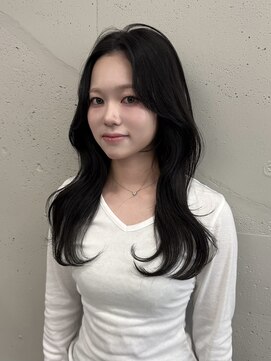 シーク 天神(SEEK) レイヤーカット/韓国ヘア/ブルーブラック/トリートメント