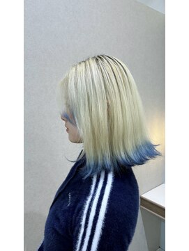 カノン(kanon hair&beauty) ブリーチ＆エンドカラー