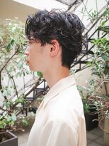 MAKE'S men's 表参道/原宿/メンズカット/メンズパーマ【メイクス メンズ 】 メンズヘア/サーフカール/刈り上げセンターパート/表参道