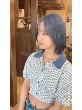 モアムー(Moremuu) 【長尾】ブルーシルバー