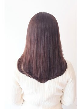 オリーブグレー　髪質改善酸熱Vertex+ホリスティックカラー