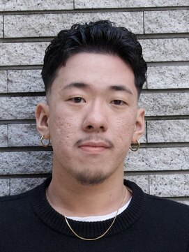 ザバーバー 渋谷(THE BARBER) スキンフェード×パーマ　バーバー/メンズヘア/渋谷バーバー