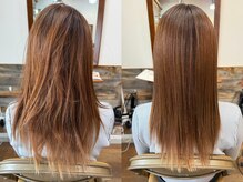 「鎌倉の湿気に負けない」【髪質改善ストレート、トリートメント】ダメージレスにドライで決まるうる艶ヘア