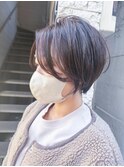 30代40代束感◎美シルエットショートスタイル