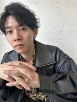 ロミーオム 本厚木(ROMMY. Homme)&nbsp;刈り上げツーブロック束感ショートメンズヘア