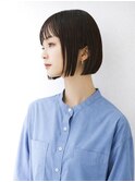 大人ボブミニボブ/ストレートボブ/縮毛矯正ボブ/30代40代50代