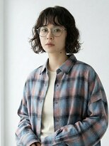 キビト(kibito)&nbsp;大人ボブパーマ黒髪パーマオン眉パーマニュアンスパーマ30代40代