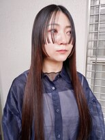 オーオ シカシカ(OOO YY)&nbsp;Wラインバングとスーパーロング/メルココトリートメント