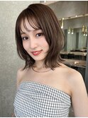 【北澤華】ブリーチなし/髪質改善/ピンクベージュ/前髪/川崎