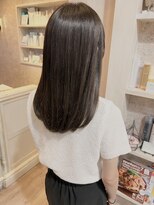 キャアリー(Caary) 福山美容室caary髪質改善酸性ストレートグレージュ10代20代30代