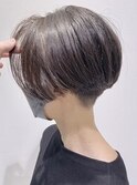 刈り上げマッシュショート