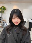たっぷりボリュームのレイヤースタイル