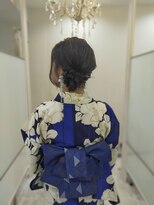 ヘアセットサロン ラシク(LaCQ)&nbsp;半幅帯×浴衣