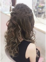 ヘアーセットサロン ピンキー(Hairset Salon Pinky) Pinky*ダウンアレンジスタイル