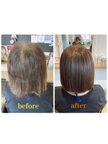 ロッコ 深谷店(ROCCO) #髪質再生#ケラチンブローアウト#酸熱トリートメント