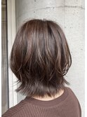 軽やかウルフボブ
