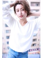 シーラス バイクラウドゼロ(Cirrus by Cloud zero)&nbsp;ノーバング小顔ショートアッシュ【Cirrus by Cloud zero】