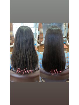 ニッシュ 吉祥寺(NiCHE) 弱酸性縮毛矯正エアーストレート×PiM濃密ヘアエステ