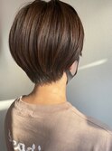 大人かわいいショートヘア