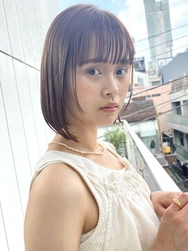 ロンド 表参道店(Lond) 愛され可愛い!あご下ストレートボブ