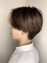 フロート 小阪店(float)&nbsp;ショコラブラウン_マロンベージュ Aラインボブ かきあげ