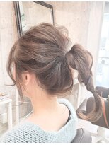 アールヌーヴォ(art nouveau) ルーズポニーテール