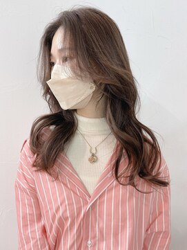 アイティーバイアルバム 松戸店(IT by ALBUM) ハイライトラベンダーベージュ_ショコラベージュボブ_ba373111