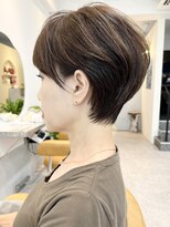 ファチュール(fAture.)&nbsp;絶壁解消40代50代60代　くびれ　ひし形　ナチュラルショート