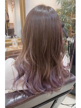 ティグルカゴシマ(TIGRE kagoshima) ラベンダーベージュグラデーション☆