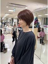 ケンジ 平塚ラスカ店(KENJE)&nbsp;ショートカット/ピンクブラウン/艶髪/平塚美容室