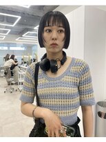 ムード 立川(MHOOD)&nbsp;デザインカラーno.1ボブレイヤーブリーチ