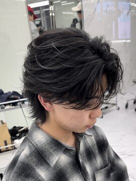 メンズヘアセンス 渋谷(MEN'S HAIR SENSE) ニュアンスパーマ/韓国マッシュ/ダークアッシュ/ベリーショート