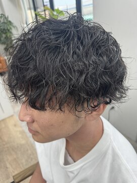 アルモ ヘア フア 東静岡(ALMO hair HUA) 波巻きスパイラルパーマ
