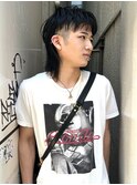 マレットヘア　外国人風ヘア　マッシュウルフ　ウルフカット