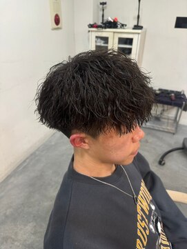 バース 河原町店(BIRTH) ツイストスパイラルパーマツイストパーマメンズマッシュパーマ